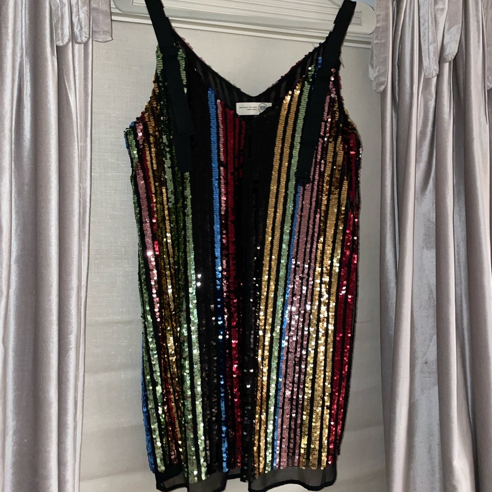 Sequined Colorful Dress